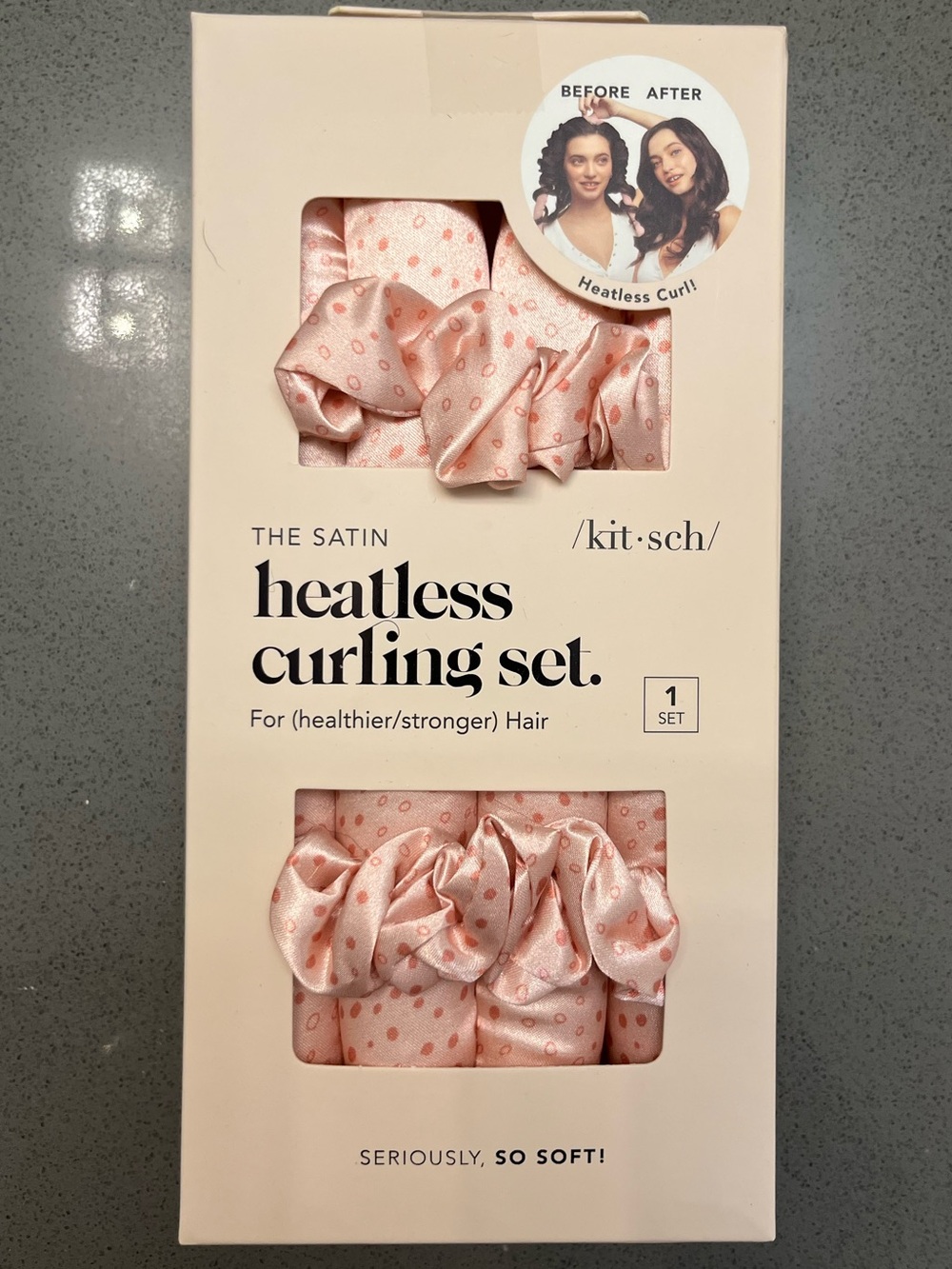 Kitsch Satin Heatless Curler Set